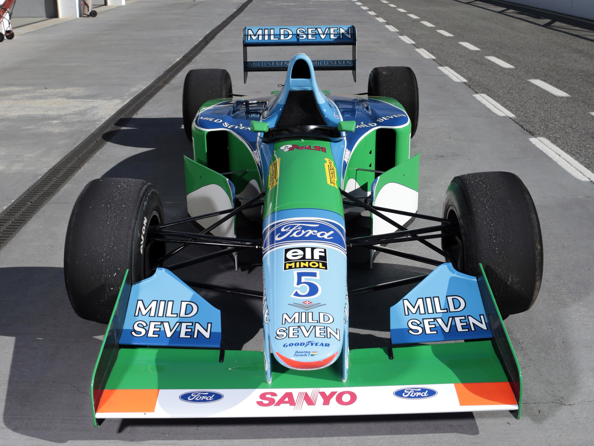 1994, Benetton, B194, Formula, One, F 1, Race, Racing Wallpaper