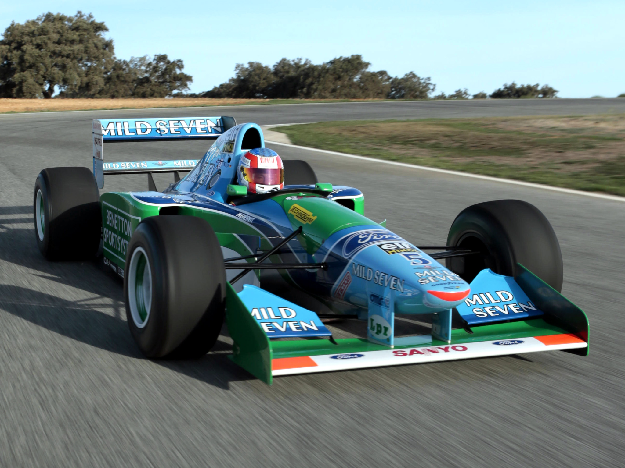 1994, Benetton, B194, Formula, One, F 1, Race, Racing Wallpaper