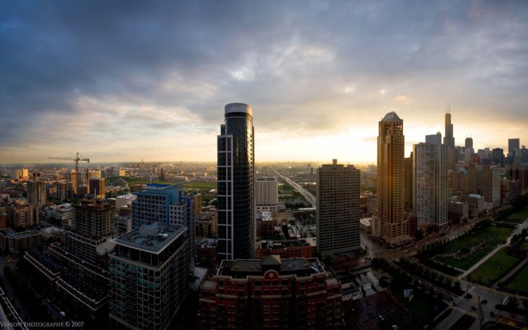 cityscapes, Chicago, Buildings HD Wallpaper Desktop Background