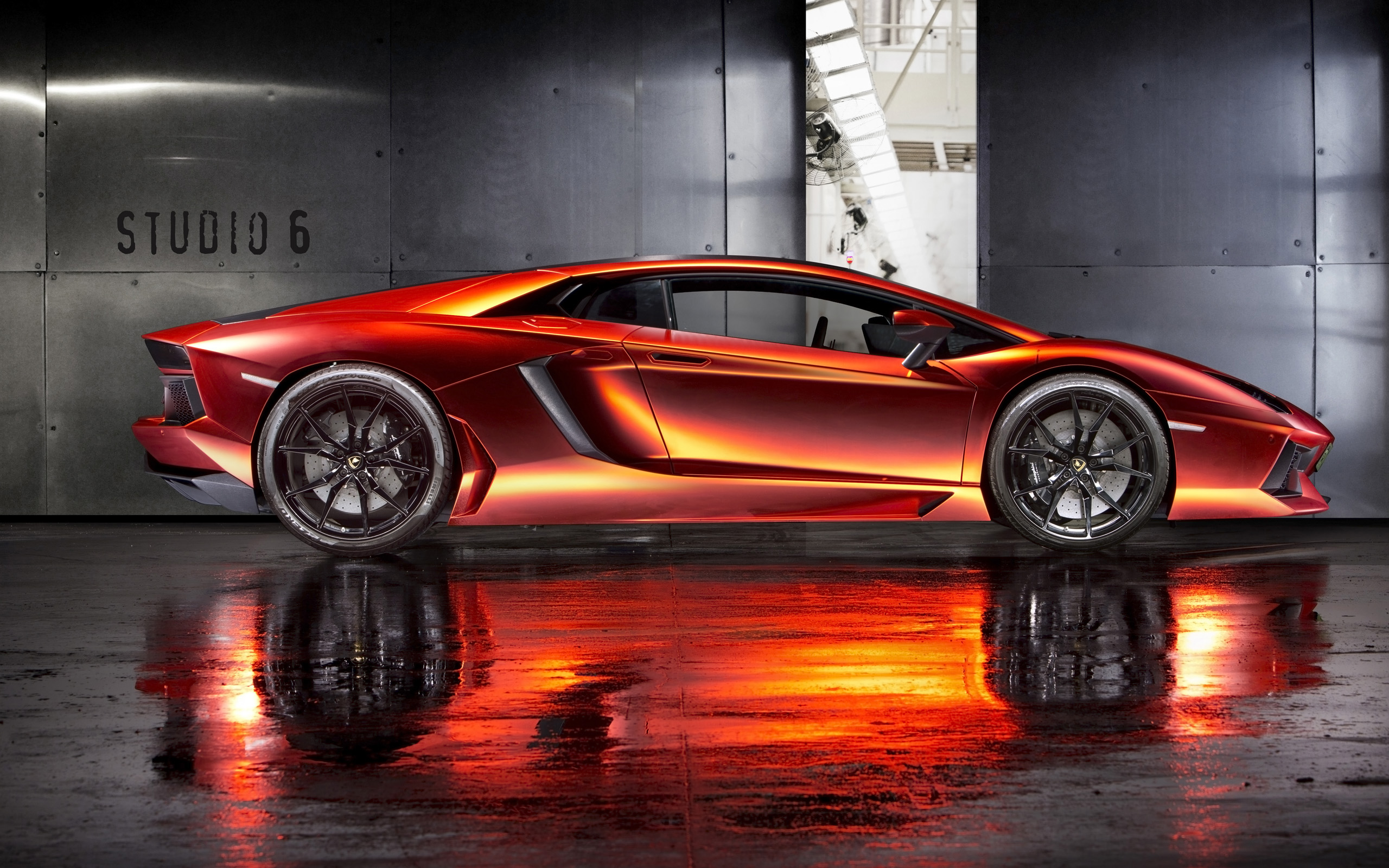 2013, Print tech, Lamborghini, Aventador, Supercar Wallpaper