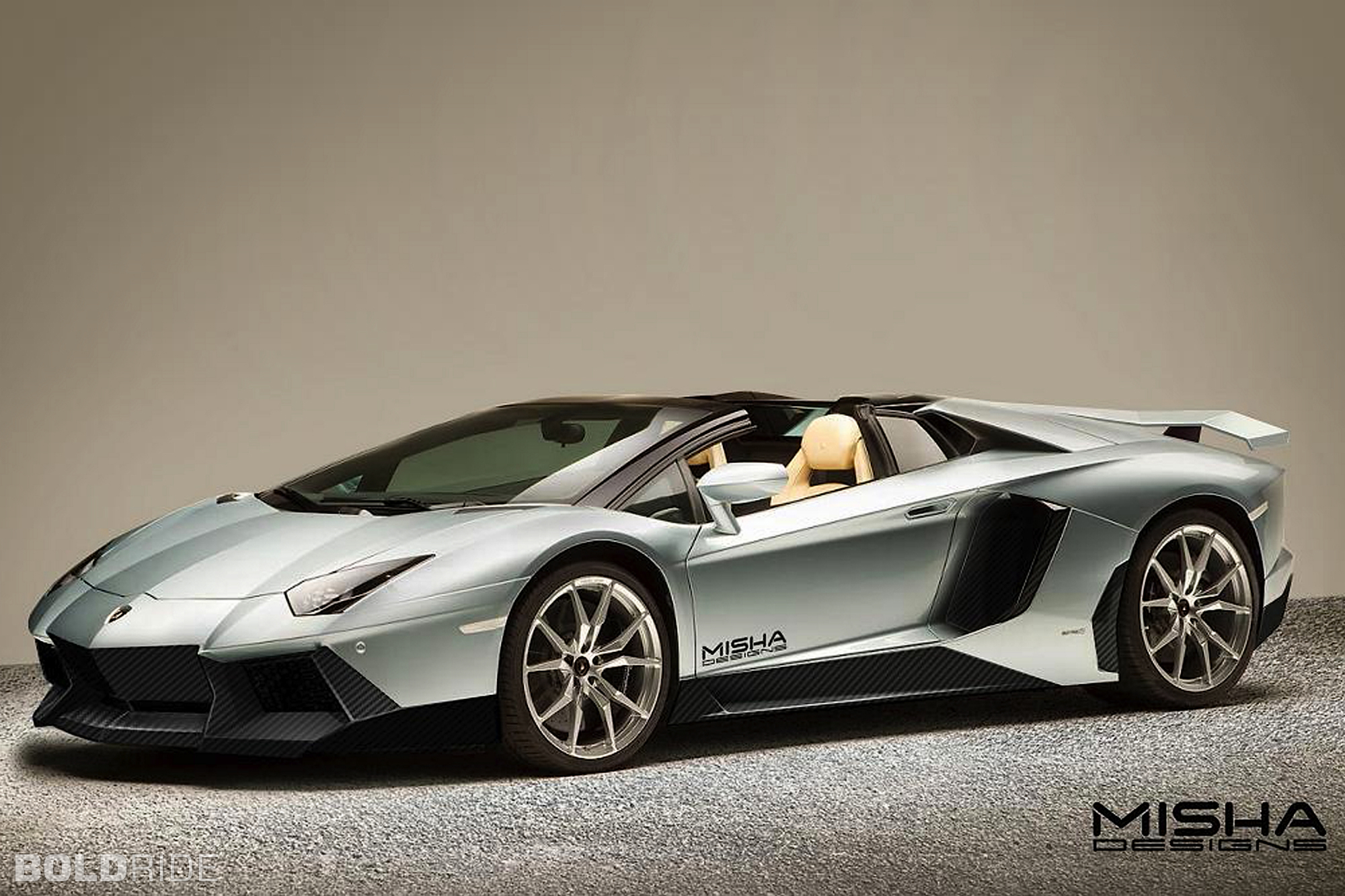 2014, Misha designs, Lamborghini, Aventador, Roadster, Supercar Wallpaper