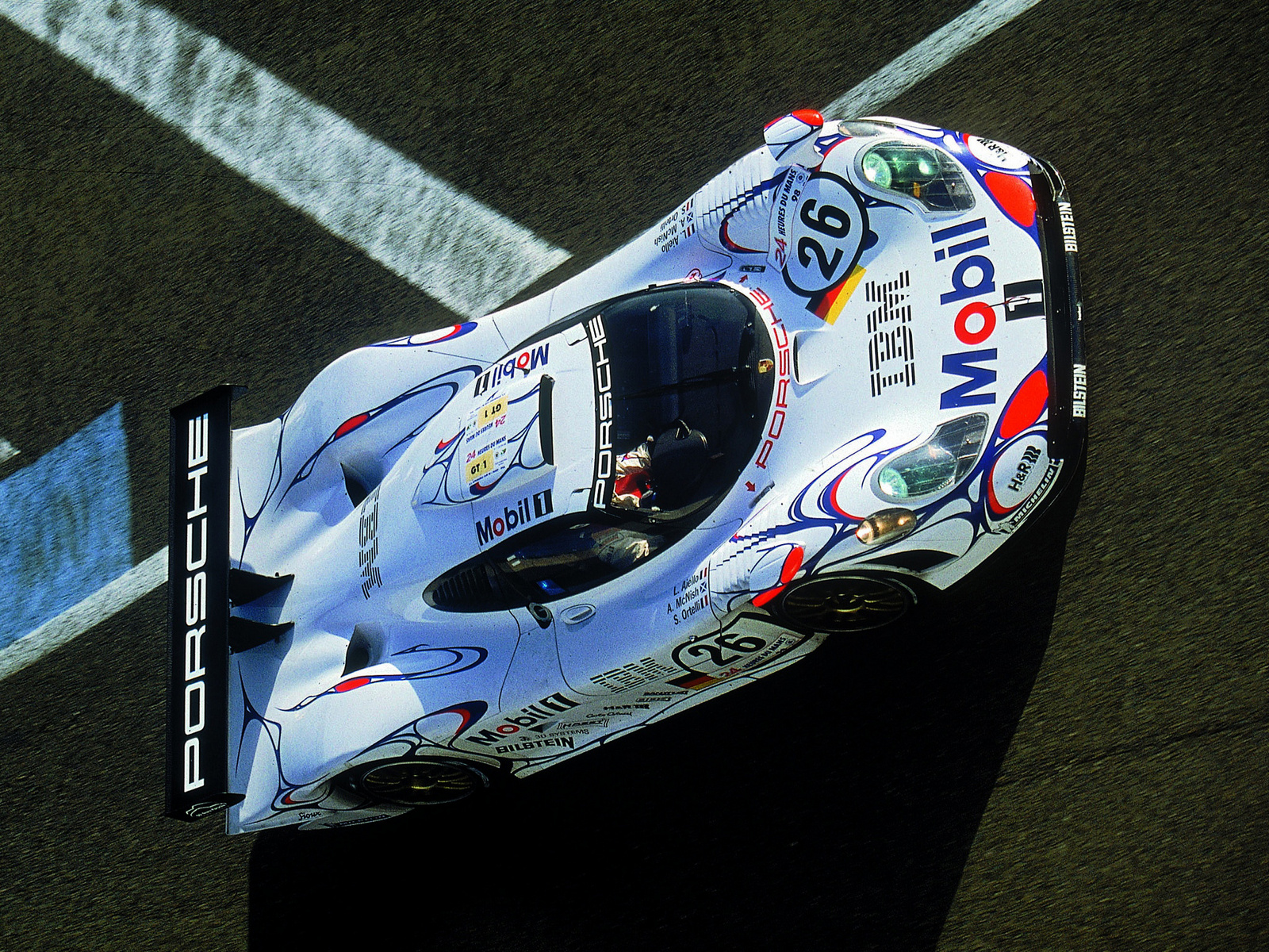 1998, Porsche, 911, Gt1,  996 , Le mans, Race, Racing Wallpaper