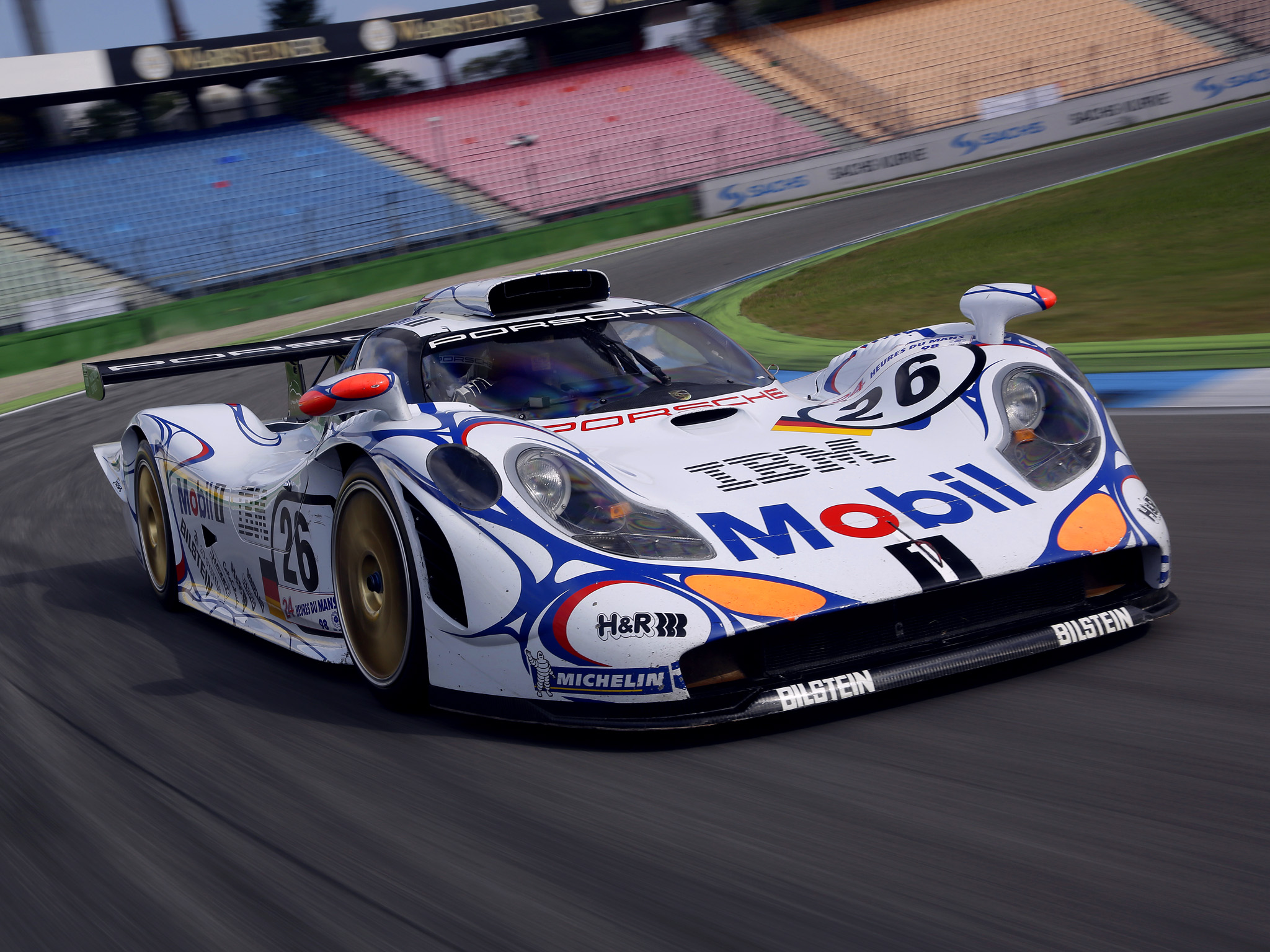 1998, Porsche, 911, Gt1,  996 , Le mans, Race, Racing Wallpaper
