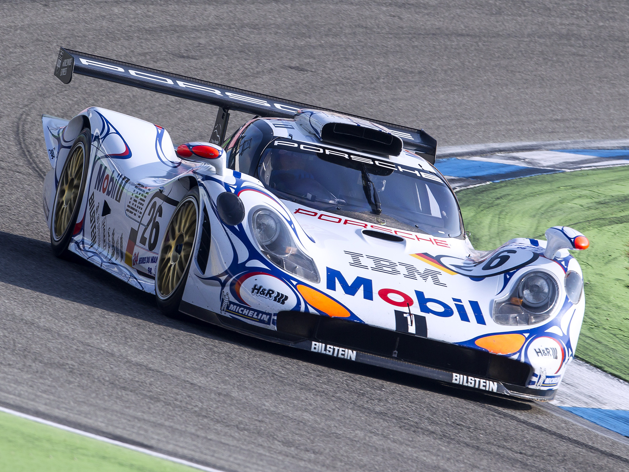 1998, Porsche, 911, Gt1,  996 , Le mans, Race, Racing Wallpaper