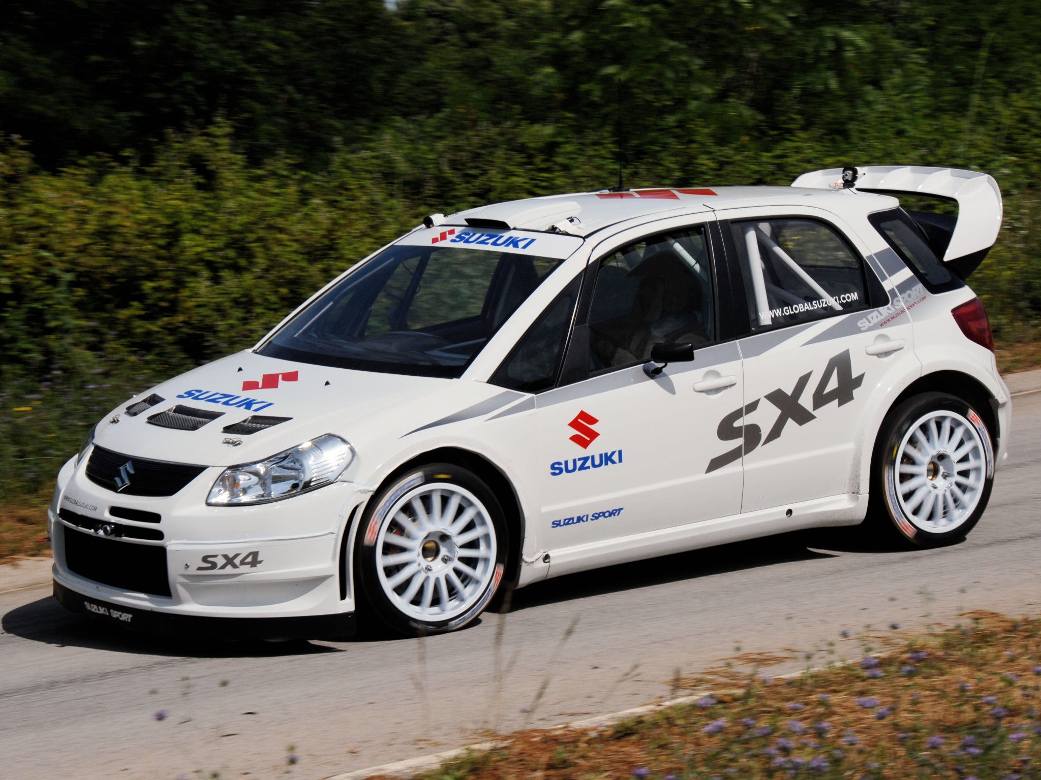 2007, Suzuki, Sx4, Wrc, Race, Racing, Rally Wallpaper