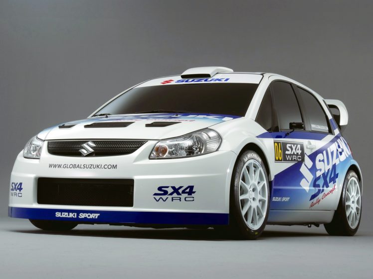 2007, Suzuki, Sx4, Wrc, Race, Racing, Rally HD Wallpaper Desktop Background