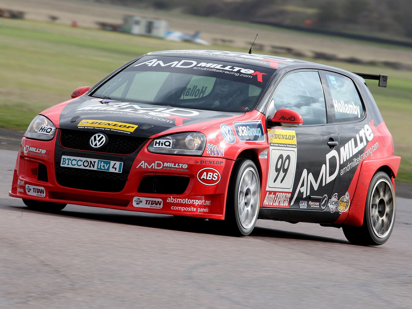 2010, Volkswagen, Golf, Btcc, Race, Racing Wallpaper