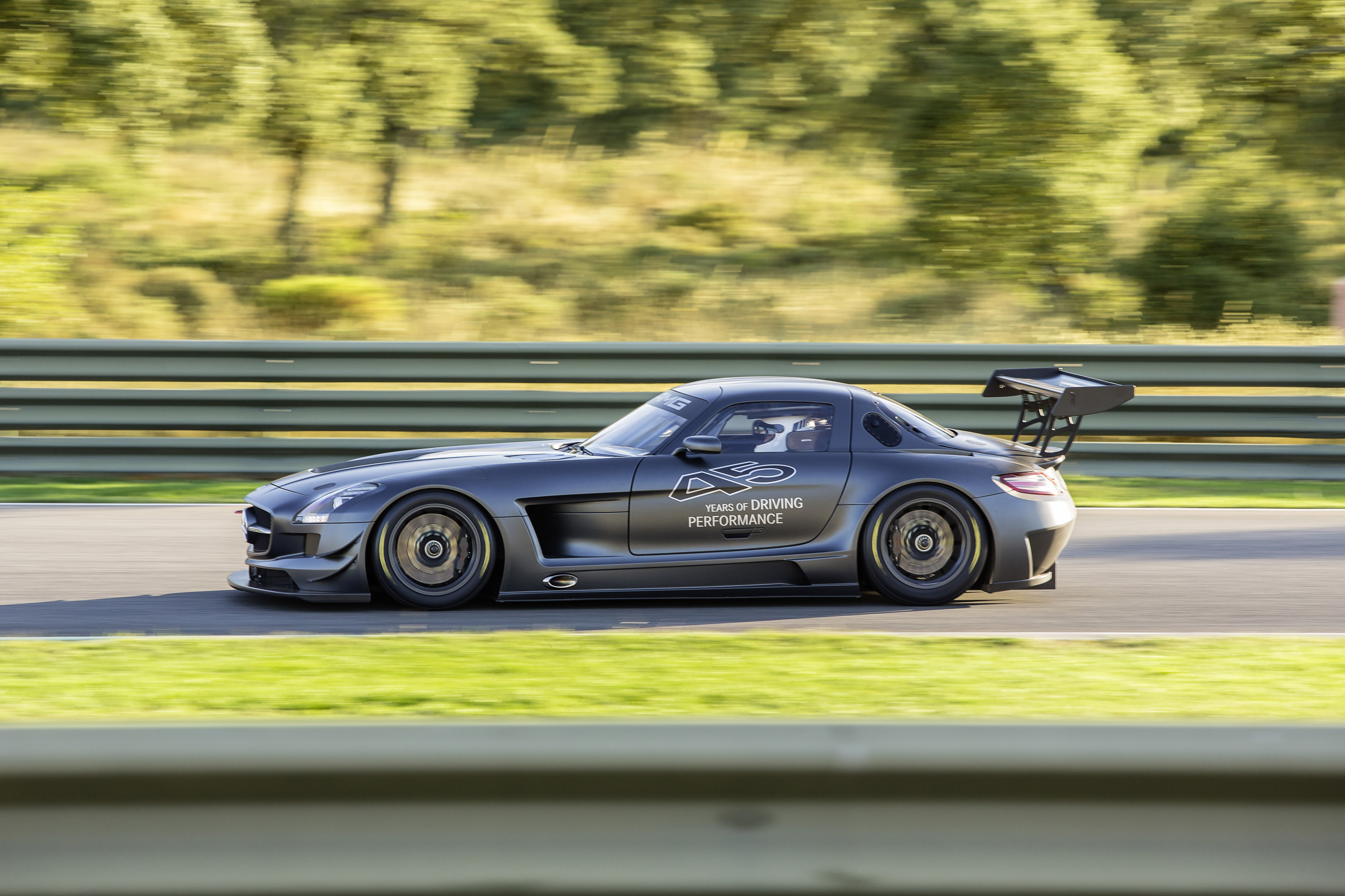 mercedes benz, Sls, Amg, Gt3, 45th, Anniversary Wallpaper