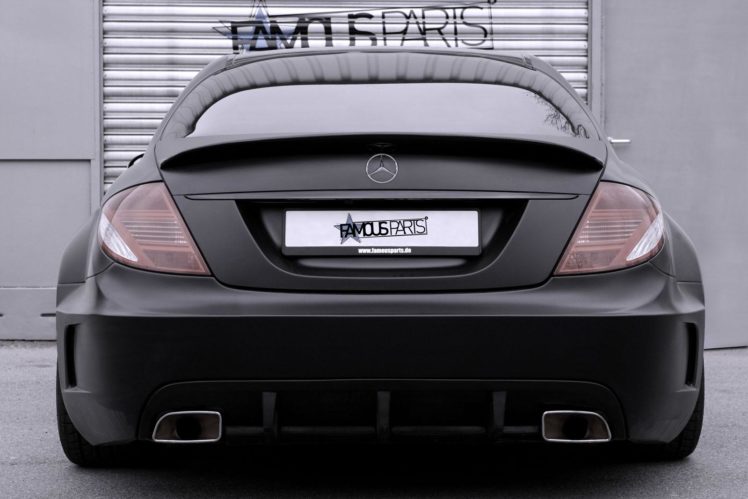 famous, Parts, Mercedes, Cl, 500, Black, Matte, Edition HD Wallpaper Desktop Background