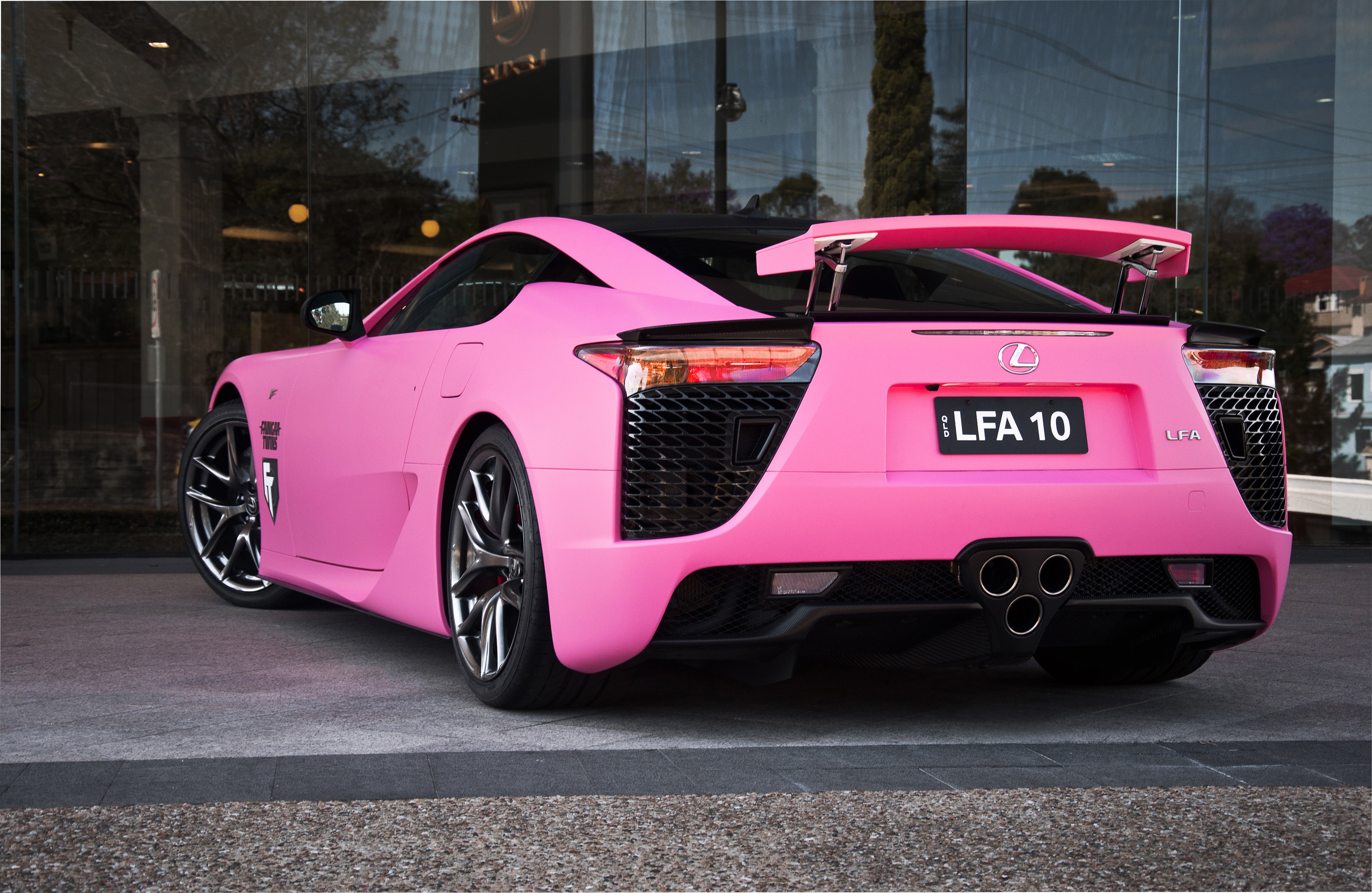 2012, Lexus, Lfa, Pink Wallpaper