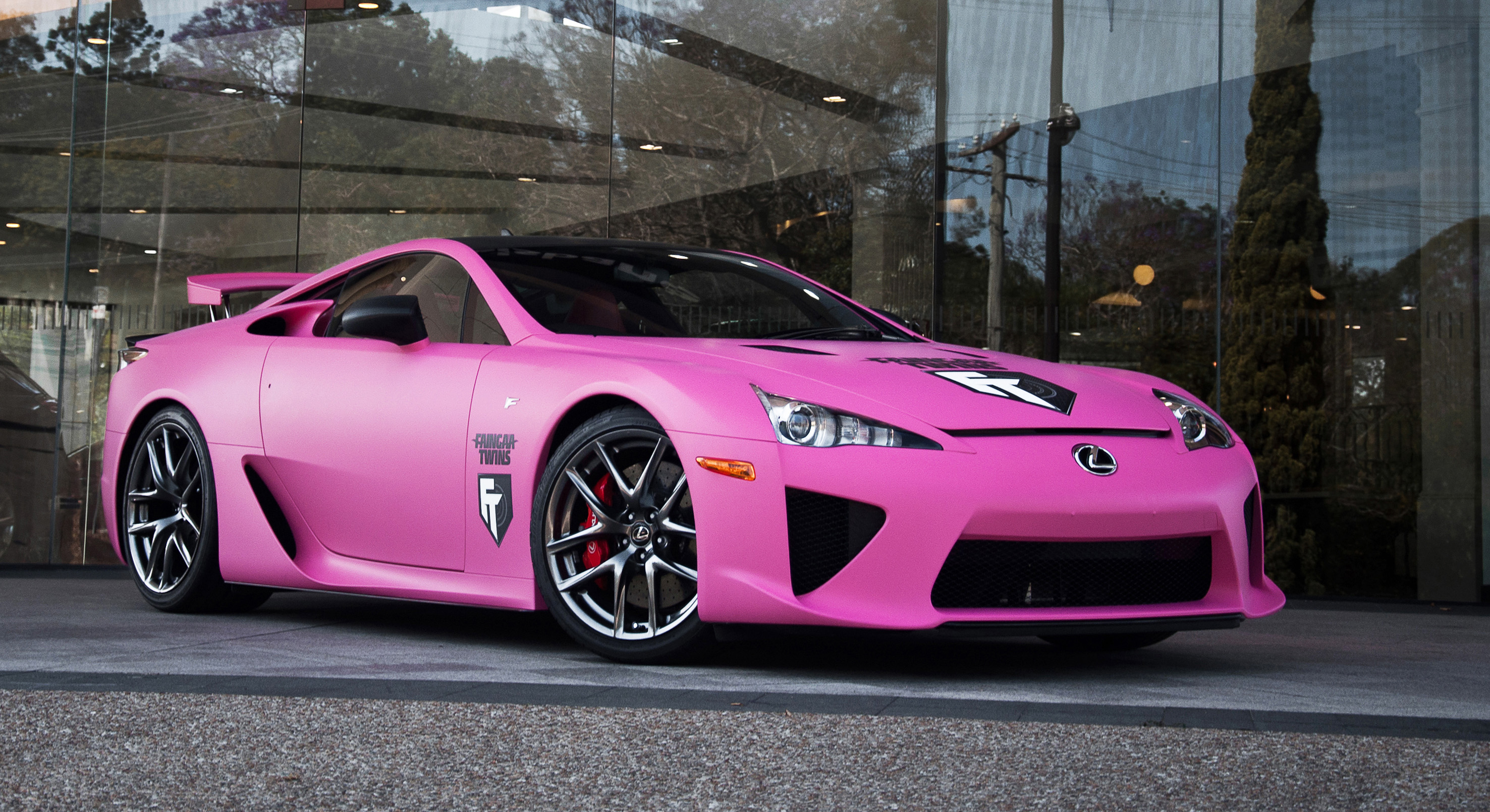 2012, Lexus, Lfa, Pink Wallpaper