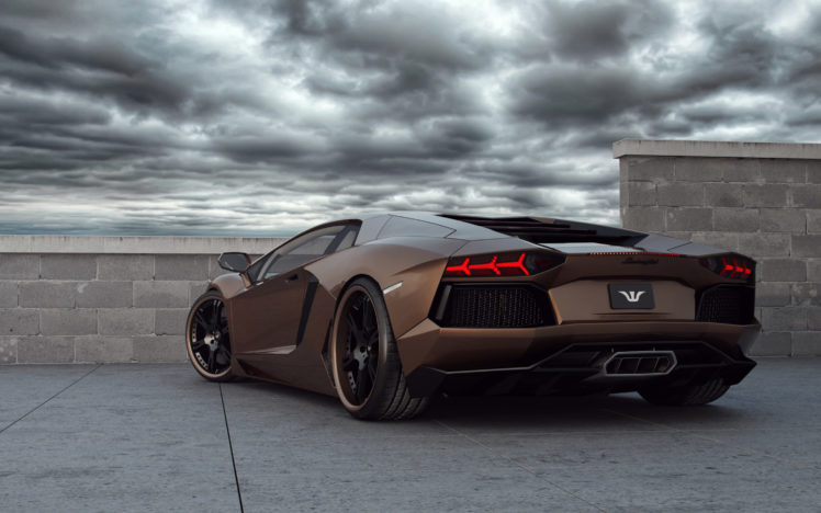 wheelsandmore, Lamborghini, Aventador, Rabbioso HD Wallpaper Desktop Background