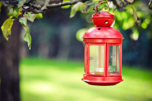 lantern, Red, Candle, Lamp