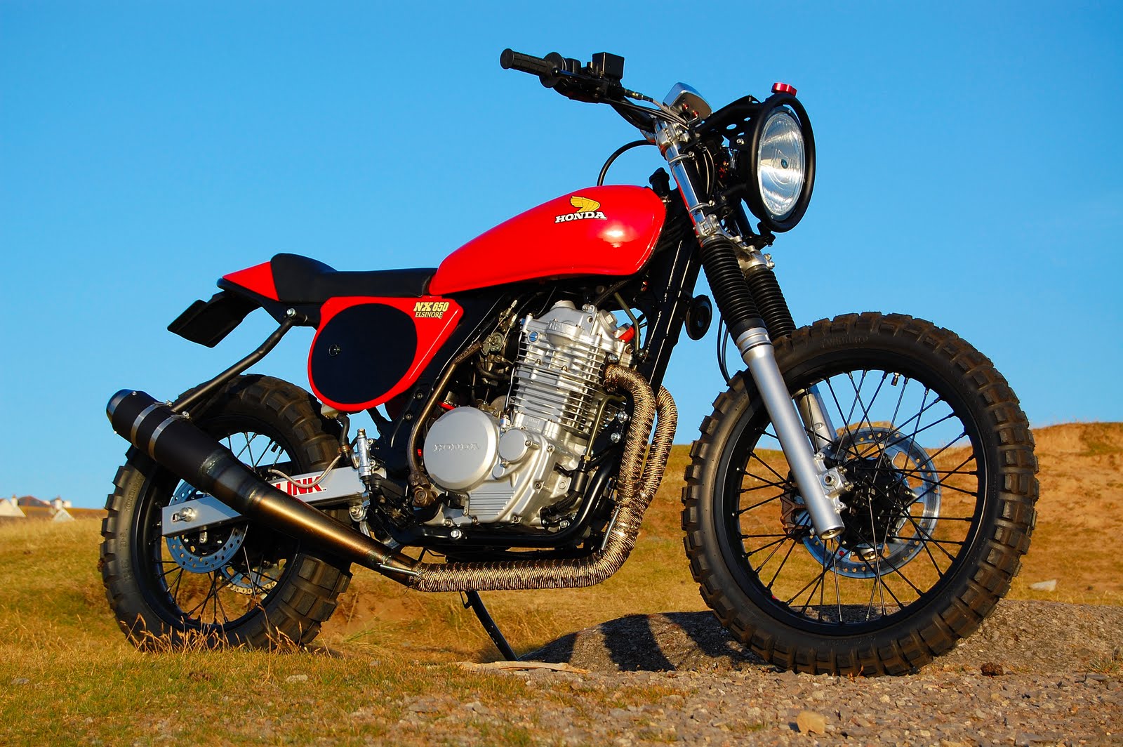 honda, Dominator, Nx650, Dirtbike Wallpaper