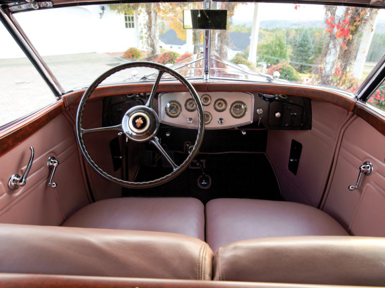 1932, Packard, Twin, Six, Individual, Custom, Convertible, Sedan, By, Dietrich, Luxury, Retro, Interior HD Wallpaper Desktop Background
