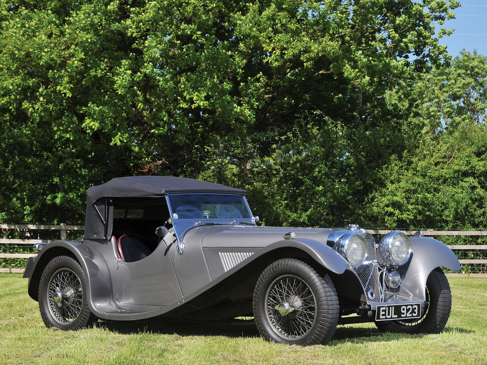 1936, Jaguar, Ss, 100, Roadster, Retro, S s, Ew Wallpaper
