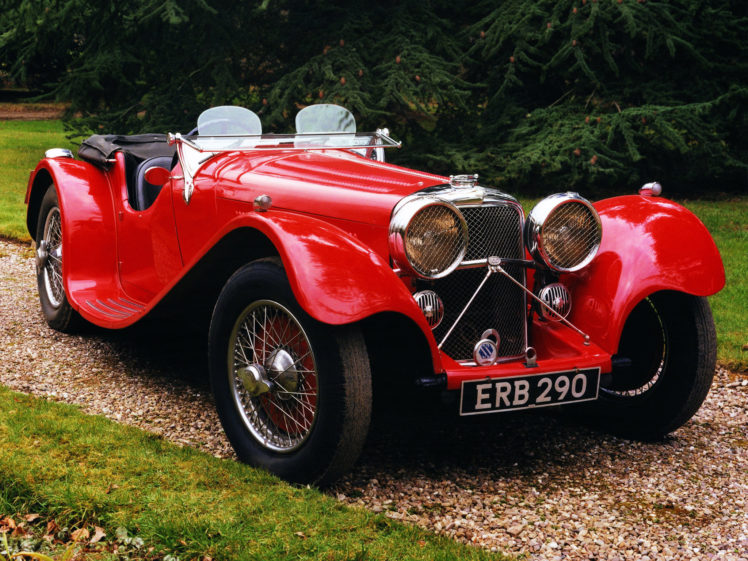 1936, Jaguar, Ss, 100, Roadster, Retro, S s, Ey Wallpapers HD / Desktop ...