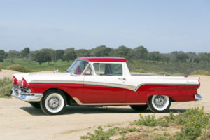 1957, Ford, Ranchero, Custom, 300, Pickup, Retro