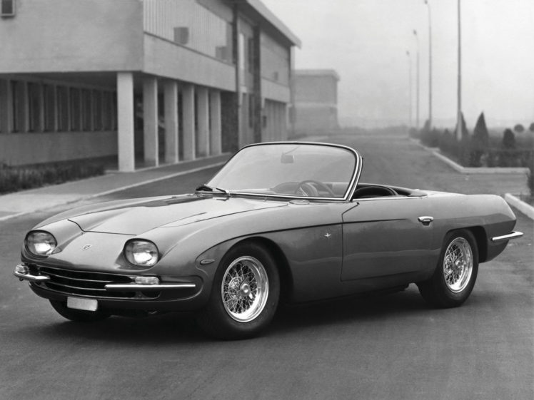 1965, Lamborghini, 350, Gts, Supercar, Convertible, Classic HD Wallpaper Desktop Background