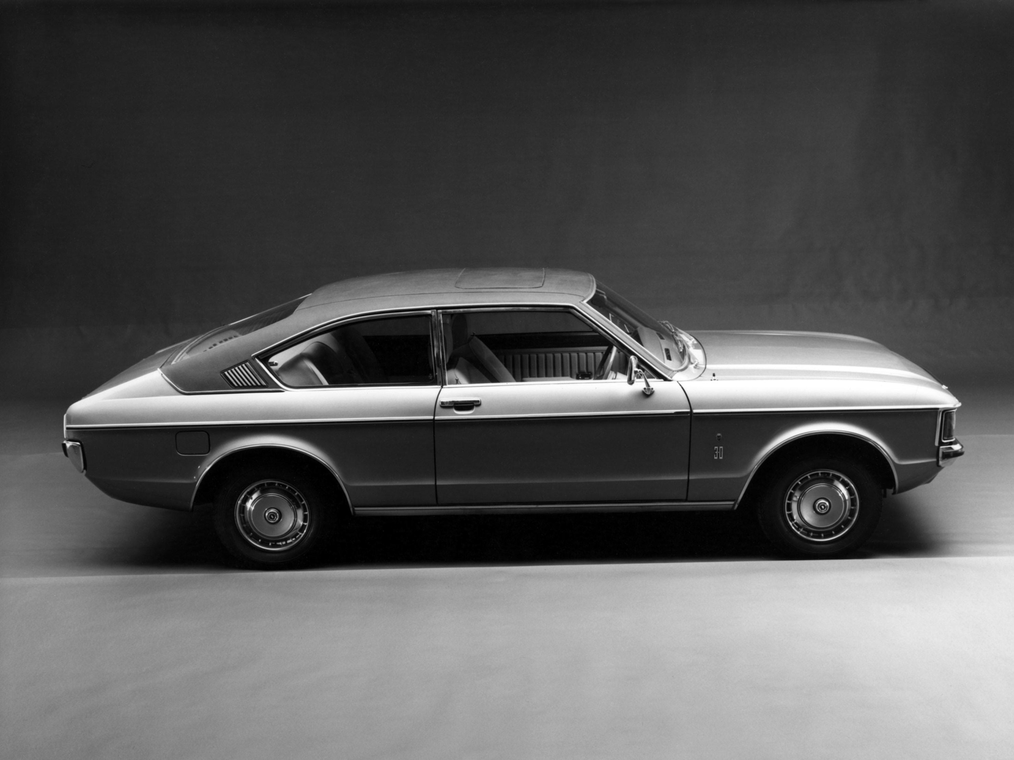 1974, Ford, Granada, Ghia, Coupe, Uk spec Wallpaper