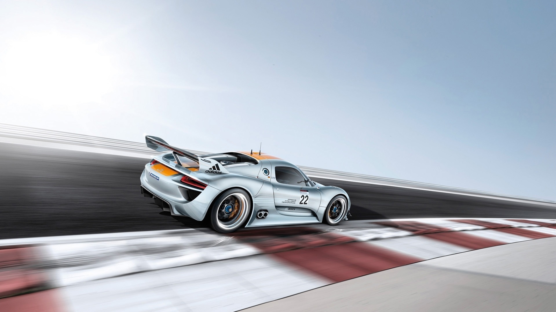 blur, Track, 918, Porsche, Speed, Rsr, Racing, Supercar Wallpaper