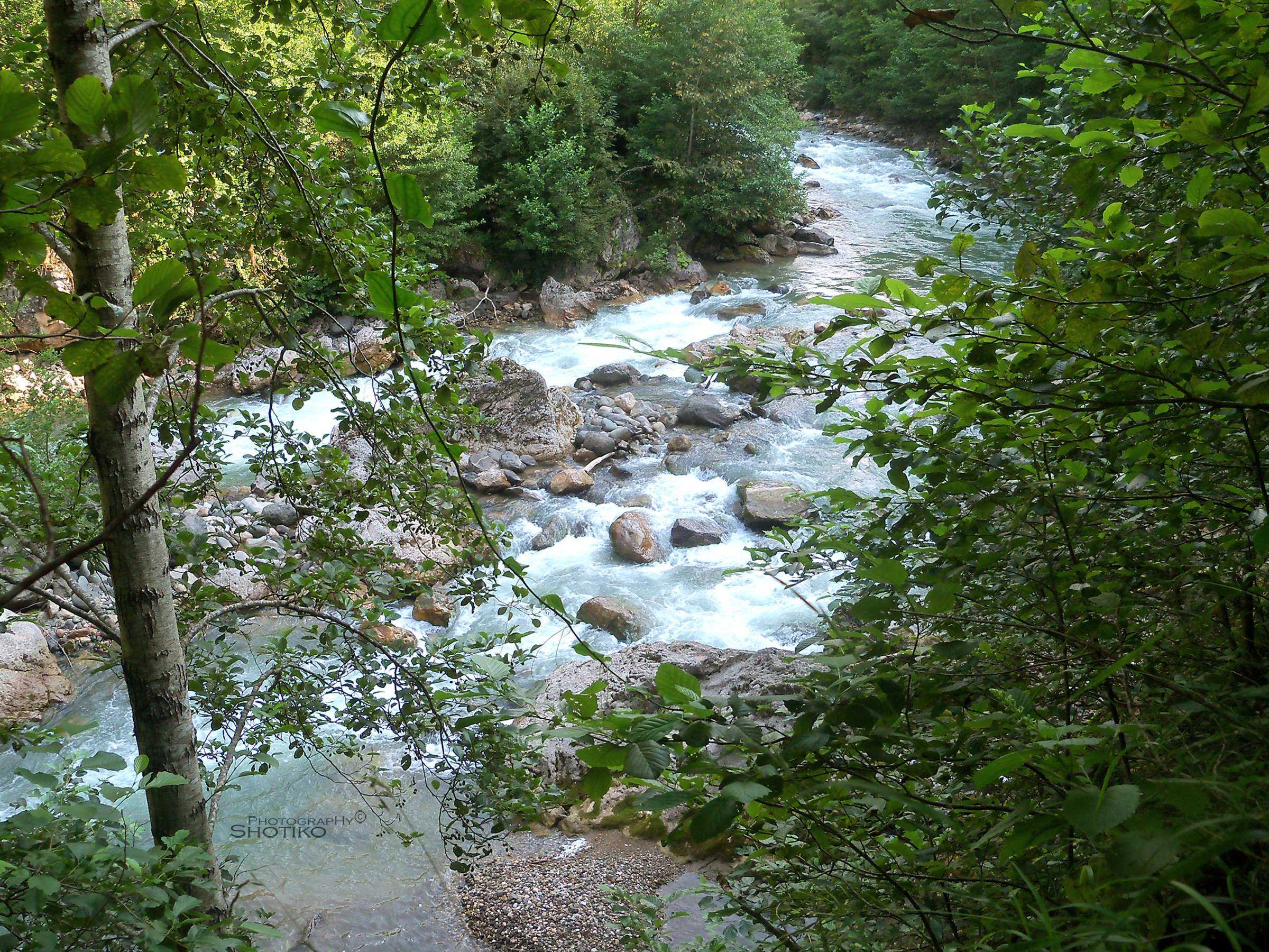 river, Tekhuri Wallpaper