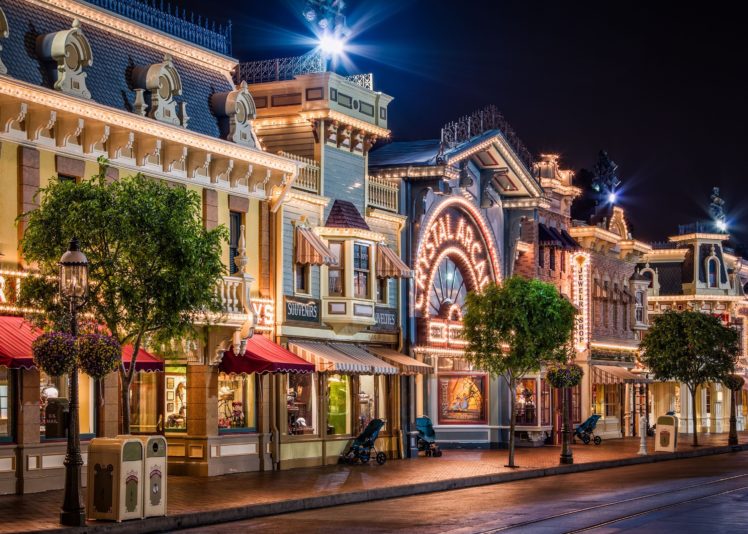 california, Disneyland, Anaheim, Calif, , Street HD Wallpaper Desktop Background