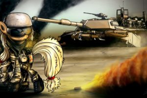 my, Little, Pony, Soldiers, Tanks, Cartoons, Army