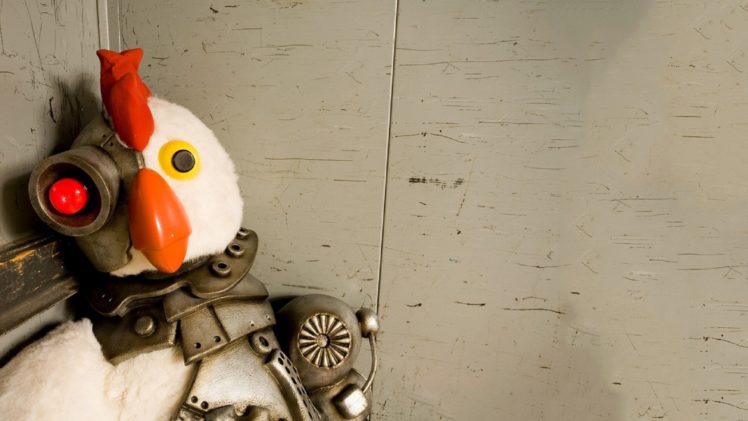 robot, Chicken, Sci fi, Cyborg HD Wallpaper Desktop Background
