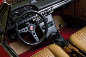 1966, Fiat, Dino, Spider,  135 , Classic, Interior