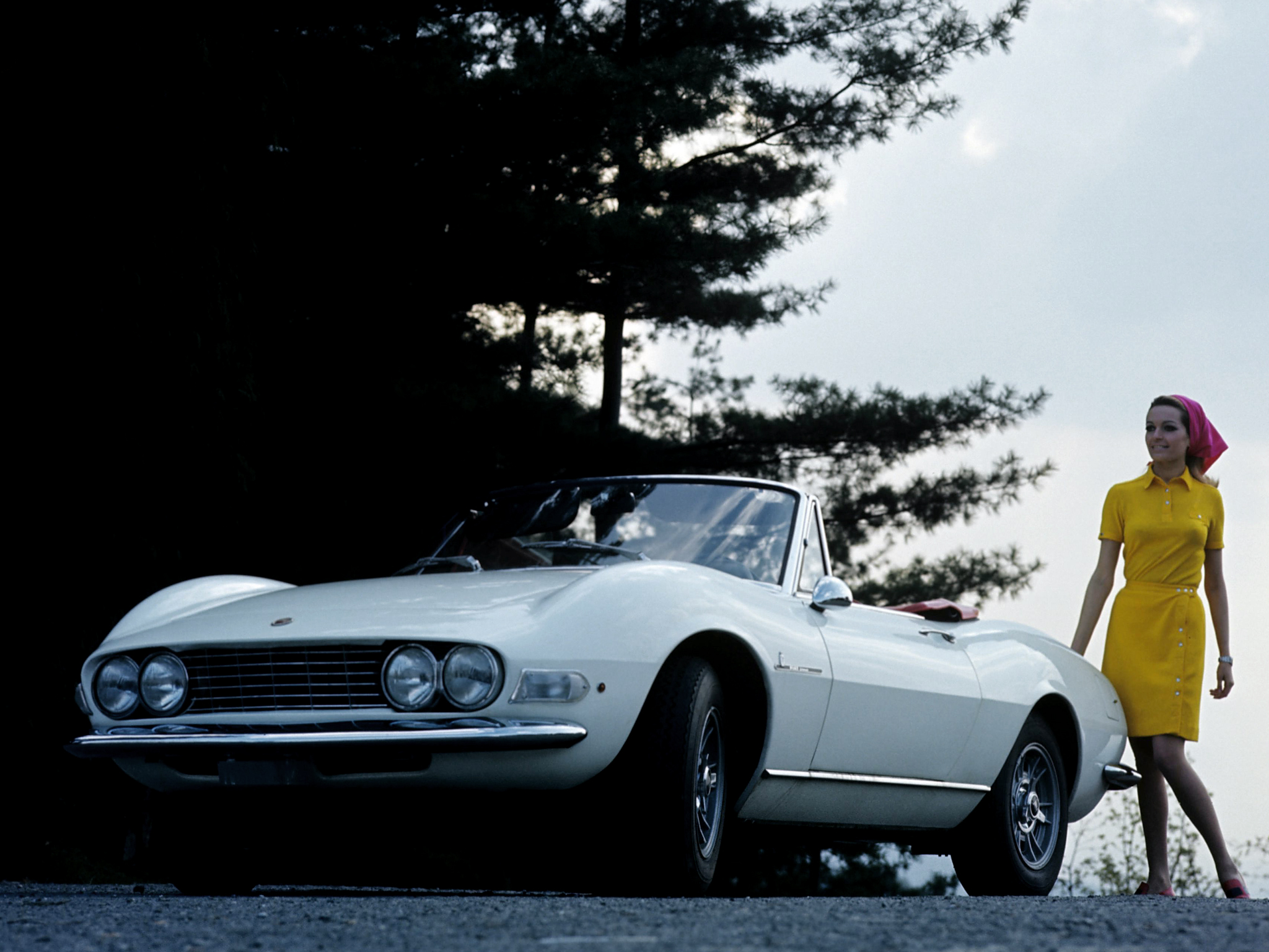 1966, Fiat, Dino, Spider,  135 , Classic, Fs Wallpaper