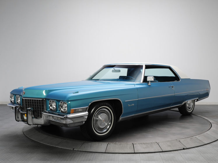 1971, Cadillac, Coupe, De, Ville,  68347j , Luxury, Classic HD Wallpaper Desktop Background