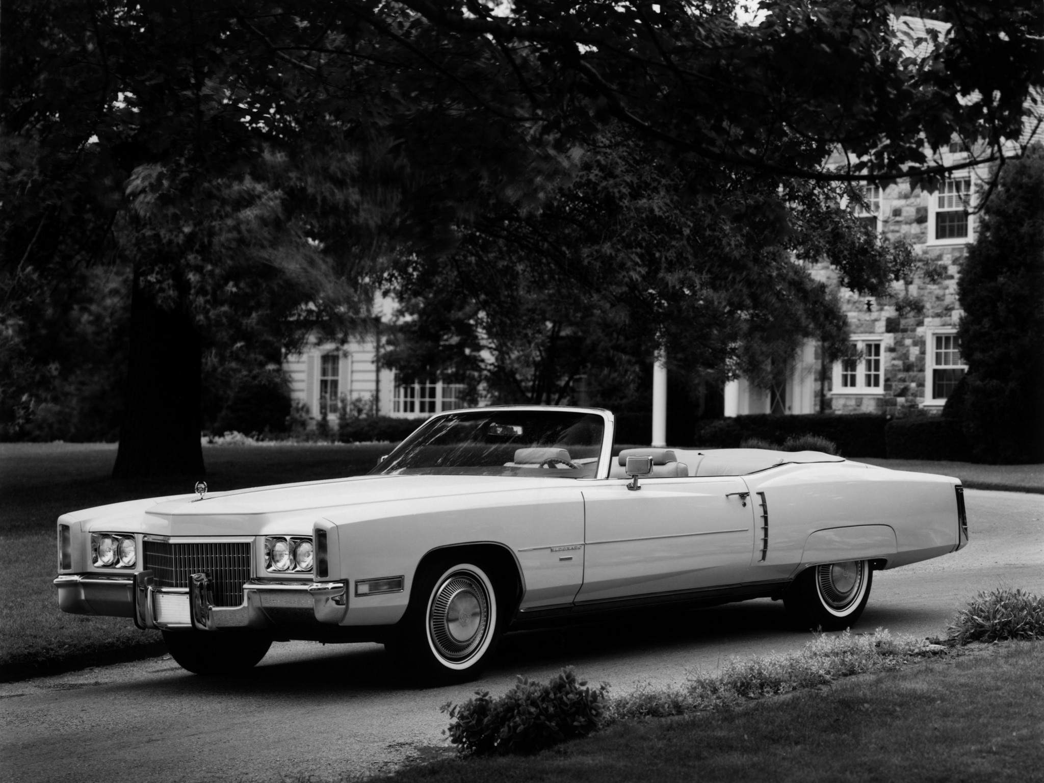 1971, Cadillac, Fleetwood, Eldorado, Convertible,  69367e , Luxury, Classic Wallpaper