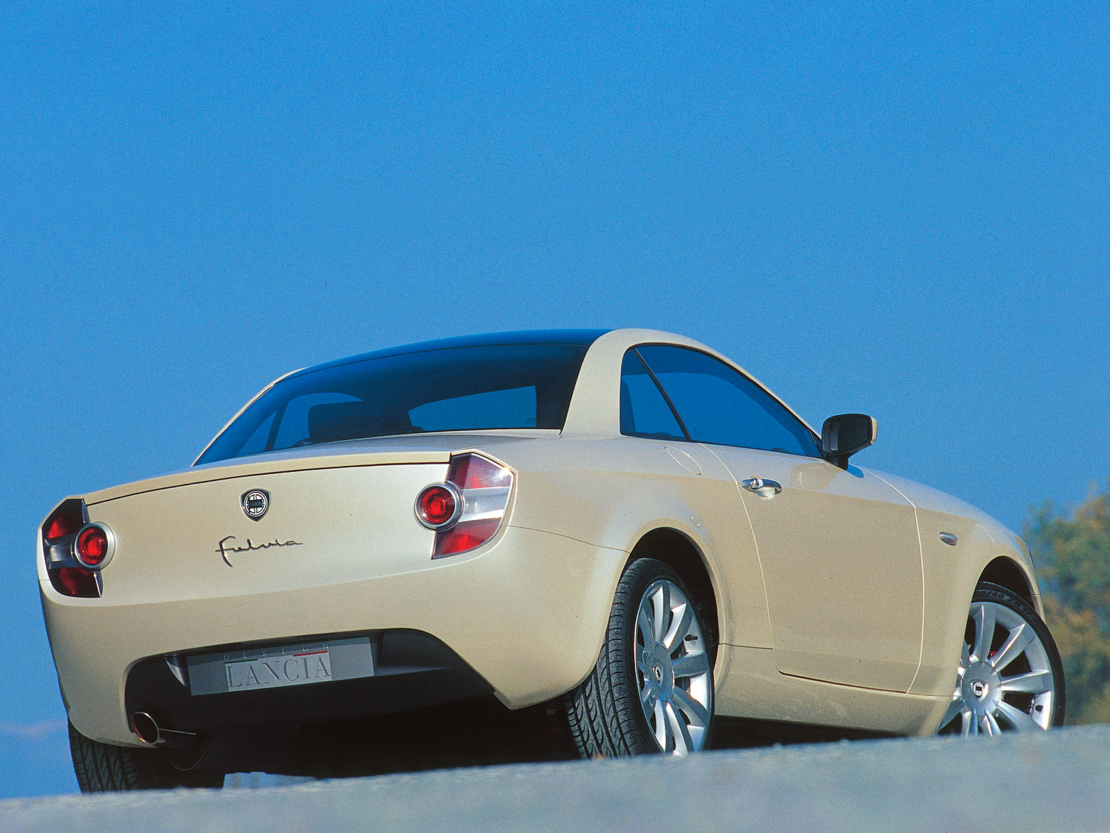 2003, Lancia, Fulvia, Coupe, Concept Wallpaper