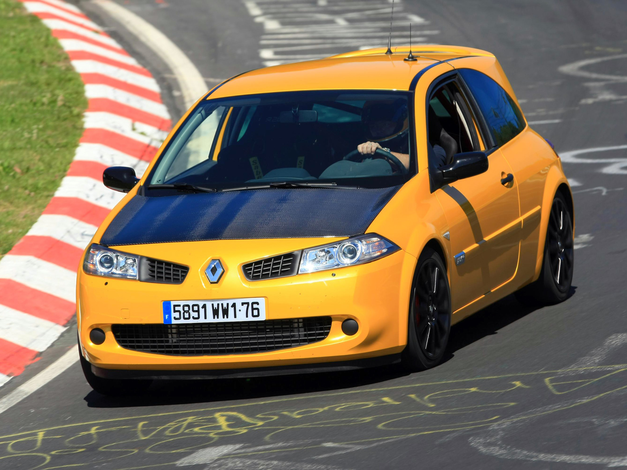 2008, Renault, Megane, Rs, R260 r, R260 Wallpaper