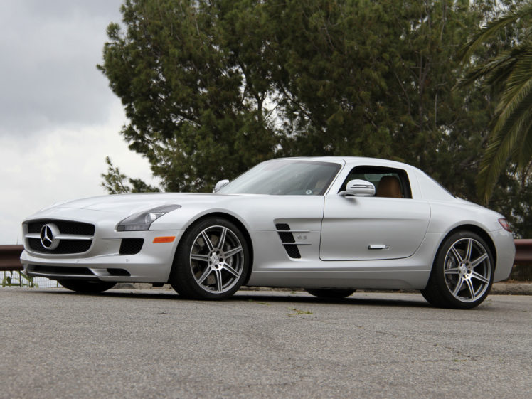 2010, Mercedes, Benz, Sls, 63, Amg, Us spec,  c197 , 6 3, Supercar HD Wallpaper Desktop Background