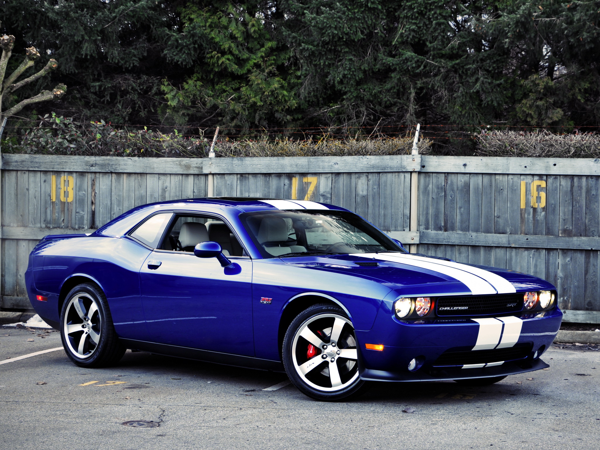 2011, Dodge, Challenger, Srt8, 392, Muscle Wallpaper