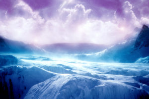 purple, Mountain, Landscape