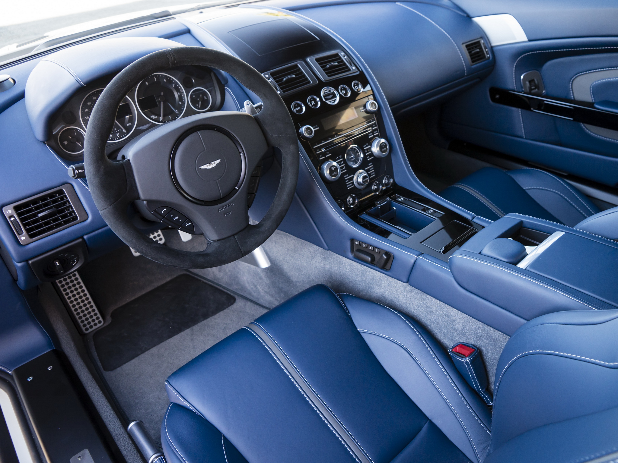2014, Aston, Martin, V12, Vantage s, Vantage, Supercar, Interior Wallpaper