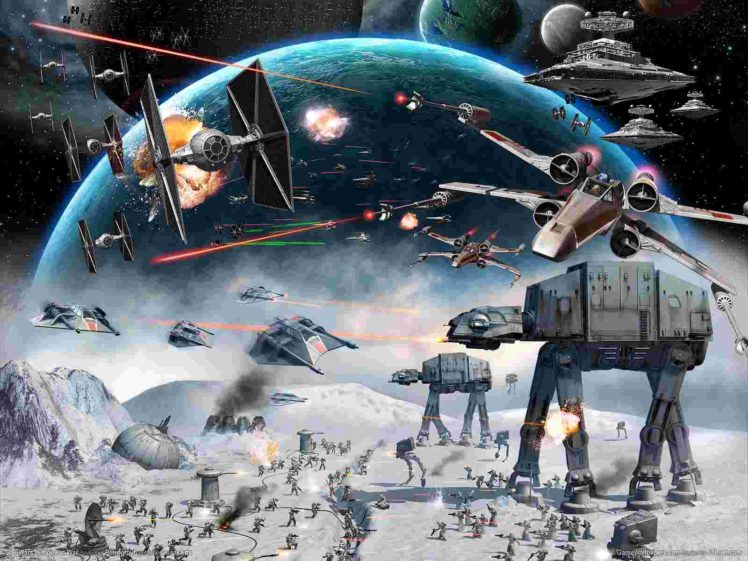 star, Wars, Battlefront, Sci fi, Battle, Spaceship HD Wallpaper Desktop Background