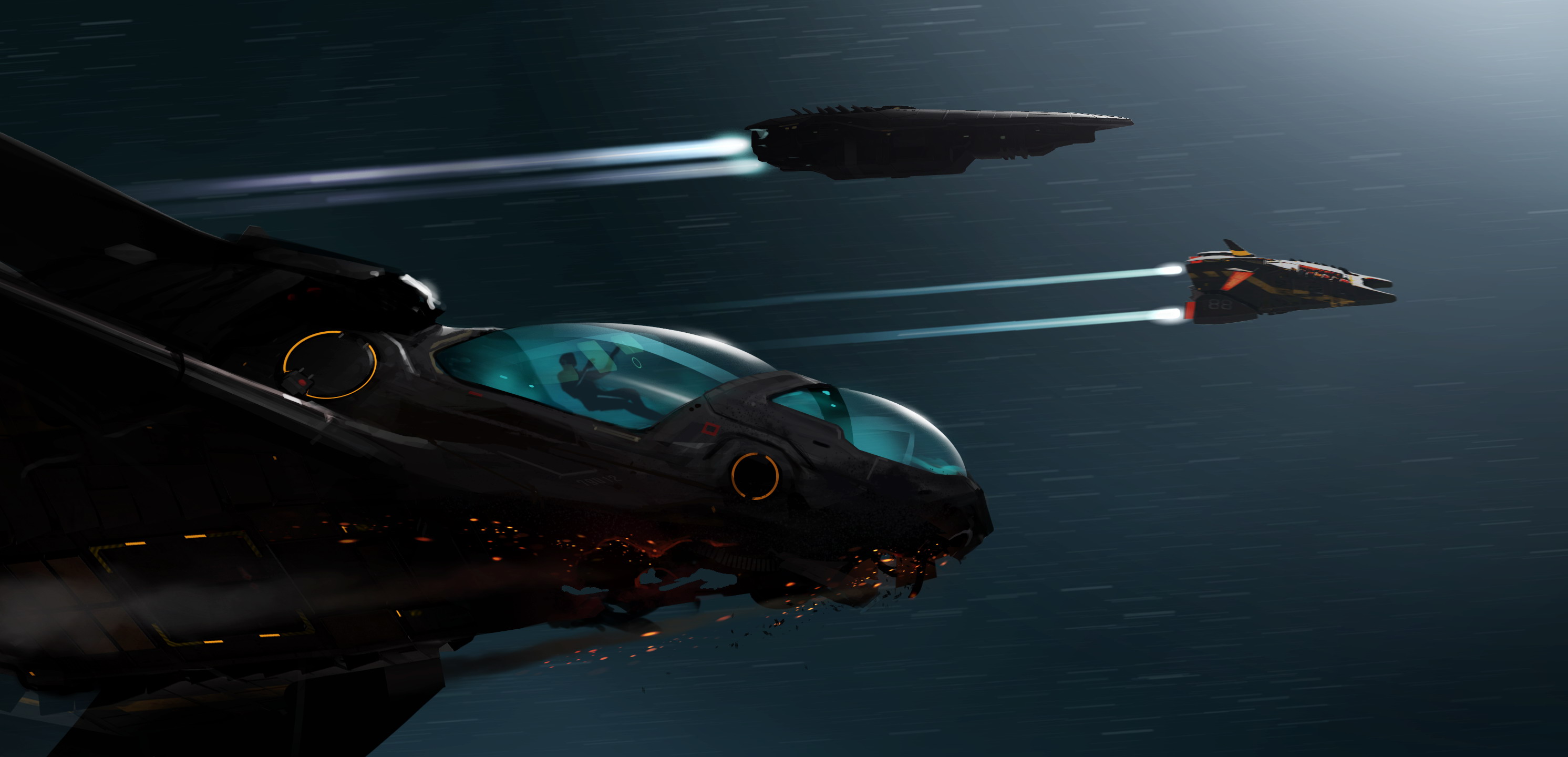 elite, Dangerous, Sci fi, Spaceship, Game, Space Wallpaper