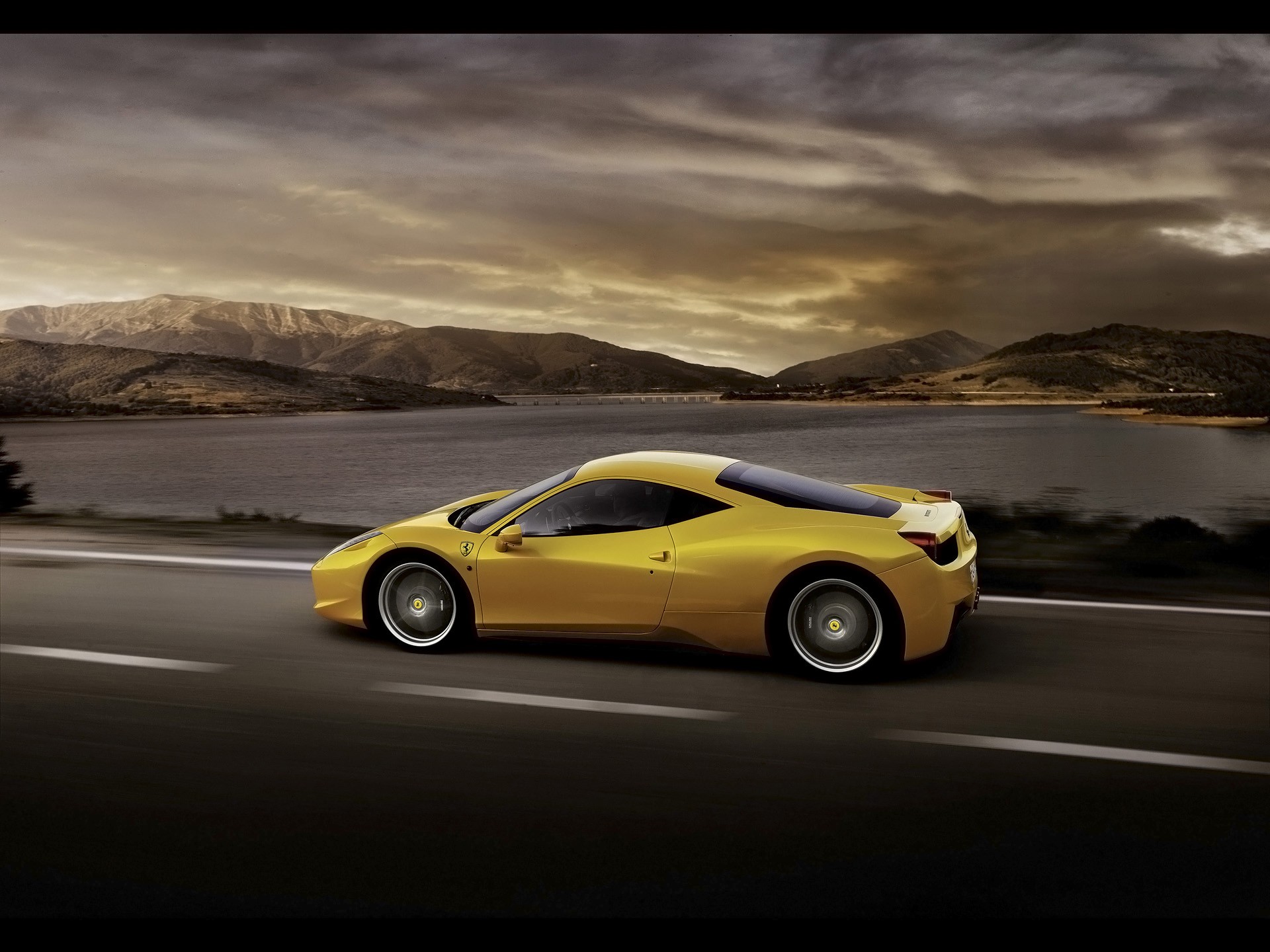 yellow, Cars, Vehicles, Ferrari, 458, Italia, Yellow, Cars Wallpaper