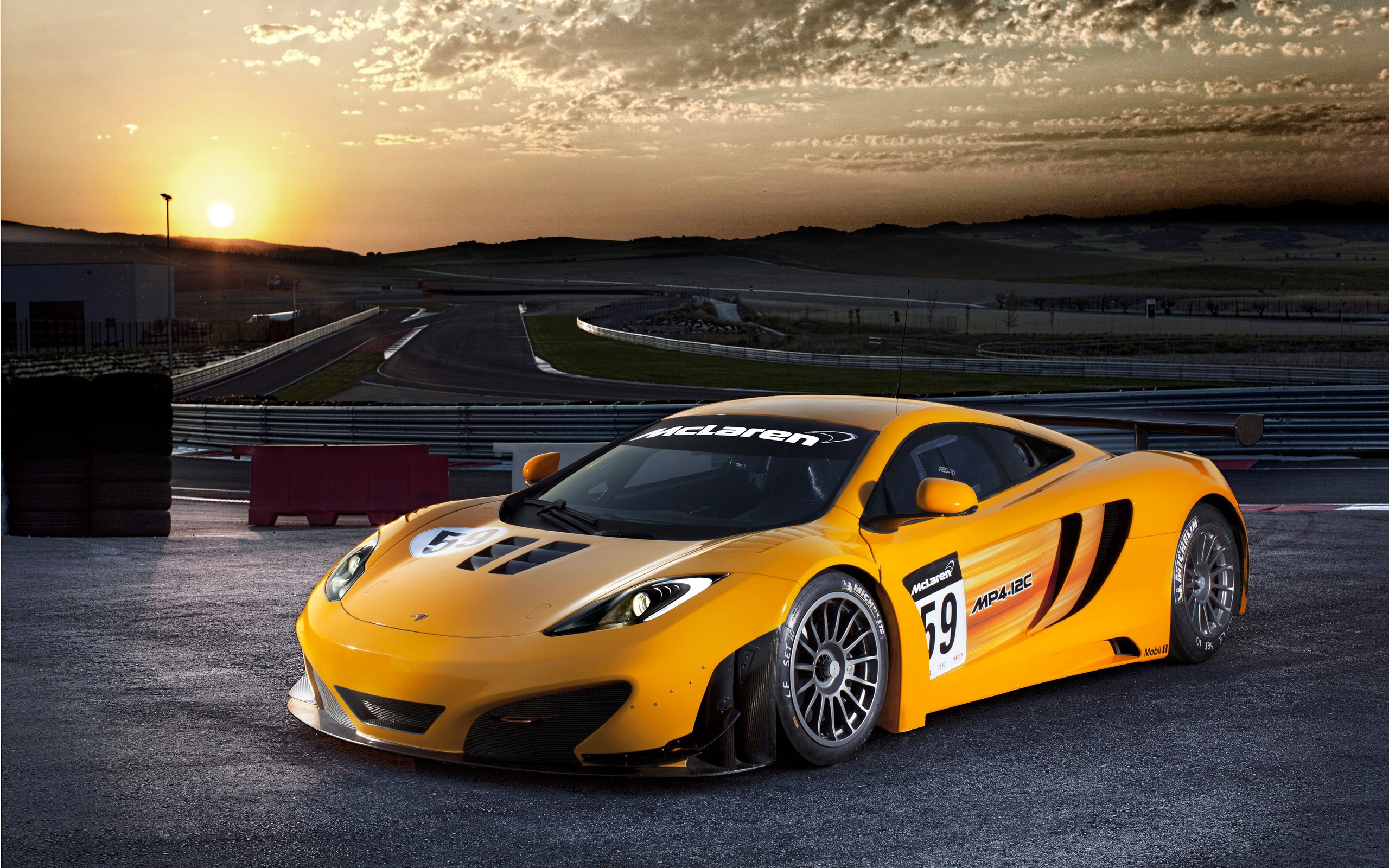 mclaren, Mp4 12c, Gt3 Wallpaper