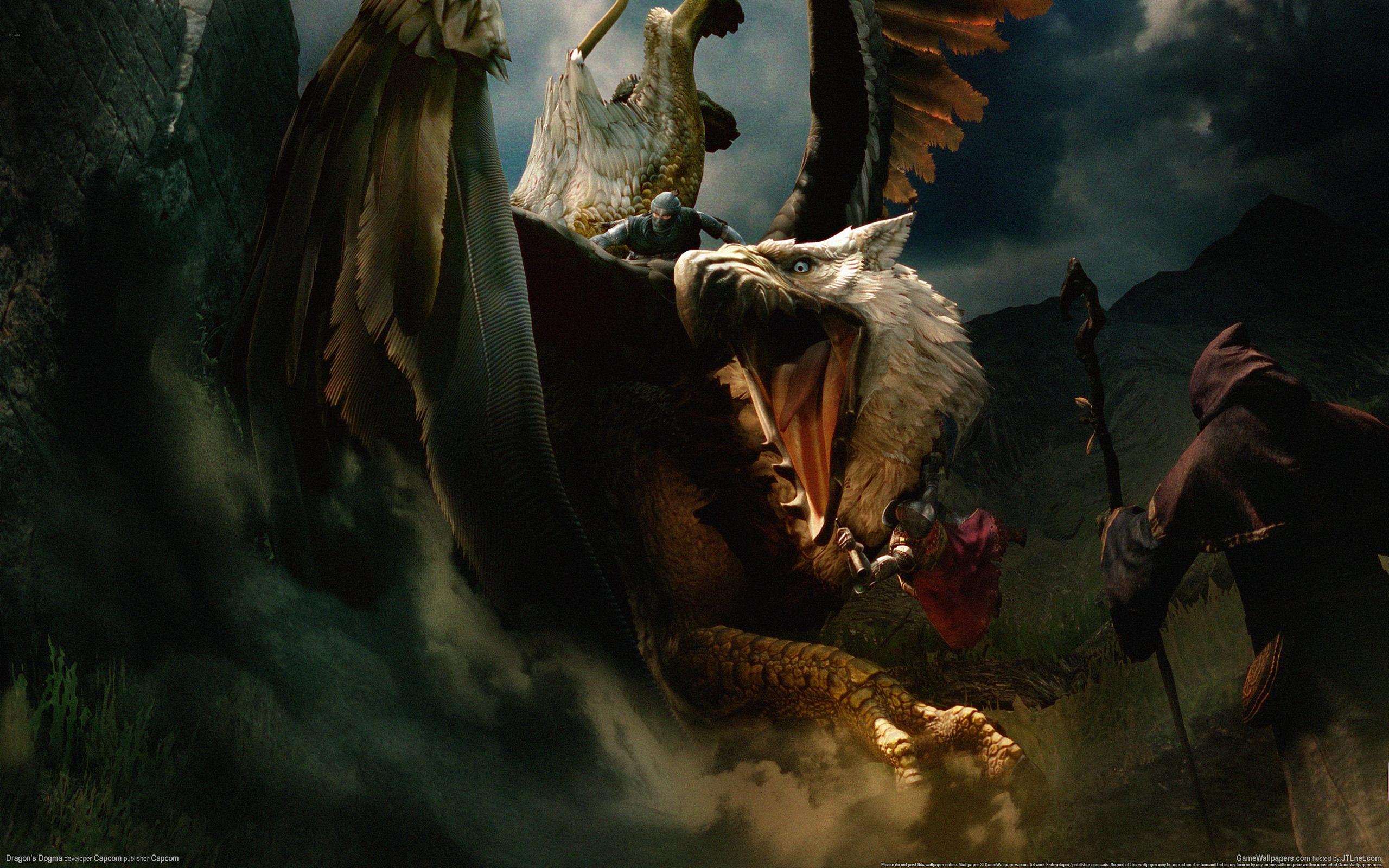 dragons, Dogma, Fantasy, Game Wallpaper