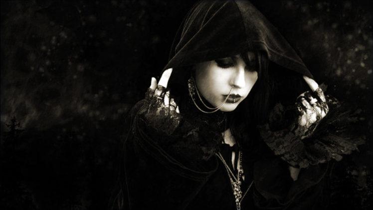 gothic, Goth, Style, Goth loli, Women, Girl, Dark, Fantasy, Witch HD Wallpaper Desktop Background