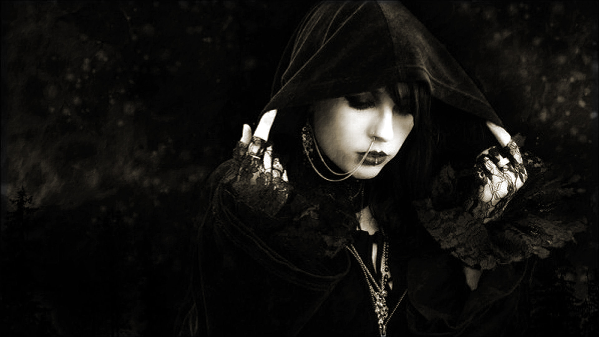 gothic, Goth, Style, Goth loli, Women, Girl, Dark, Fantasy, Witch Wallpaper...