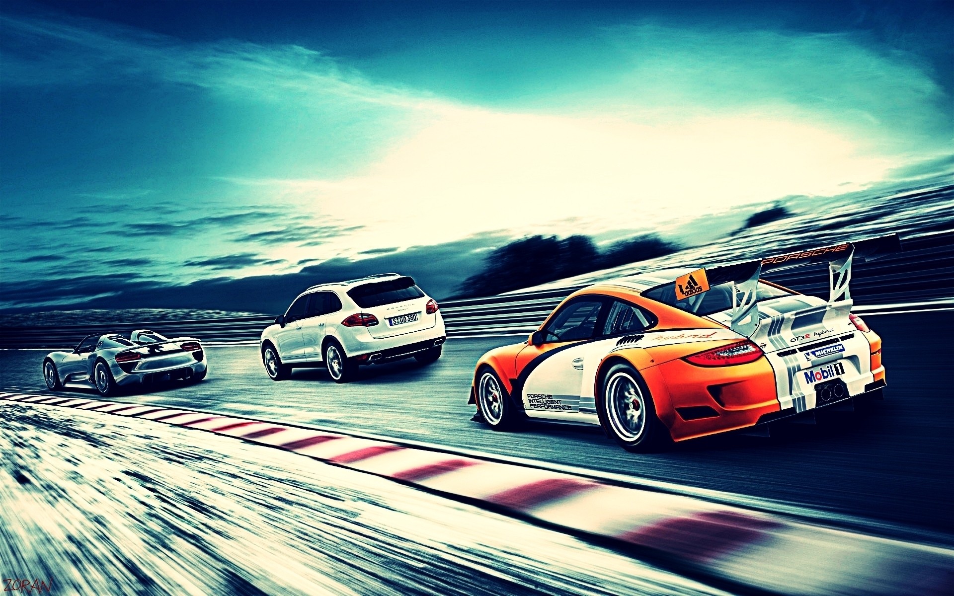 cars, Supercars, Porsche, 918, Spyder, Races, Porsche, 911, Gt3, Sports, Car Wallpaper