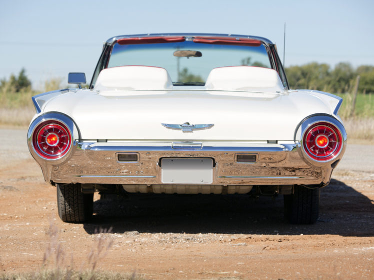 1963, Ford, Thunderbird, 390, 340hp, Convertible, Roadster,  76b , Luxury, Classic, Supercar HD Wallpaper Desktop Background