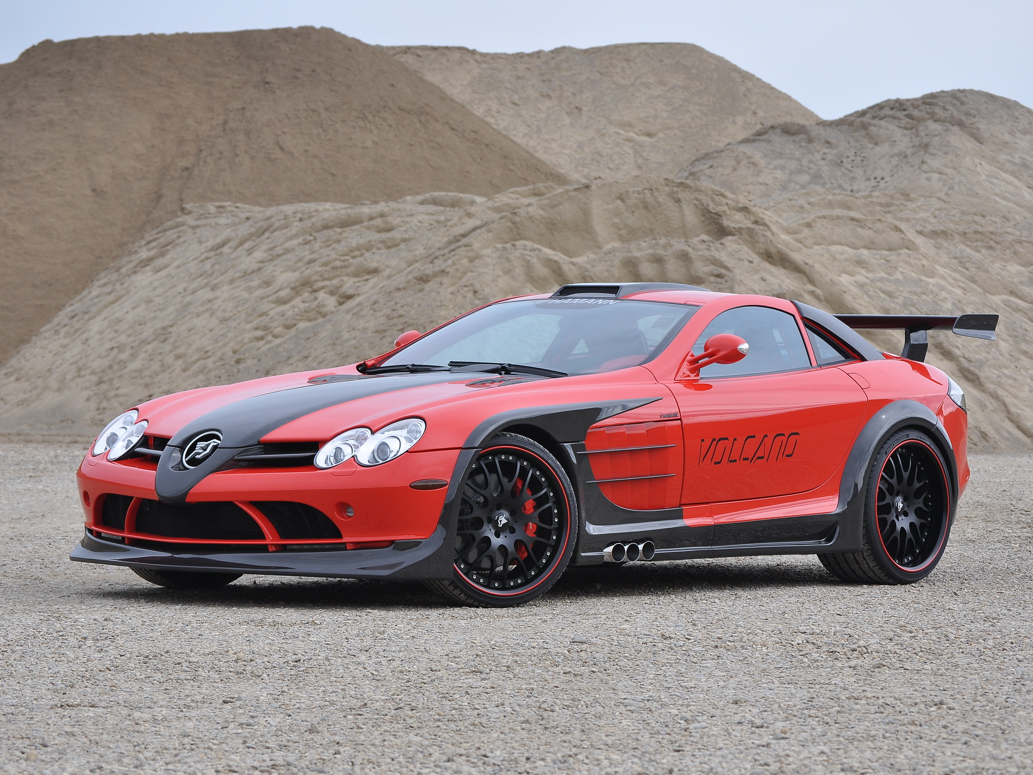 Mercedes Benz SLR MCLAREN черный