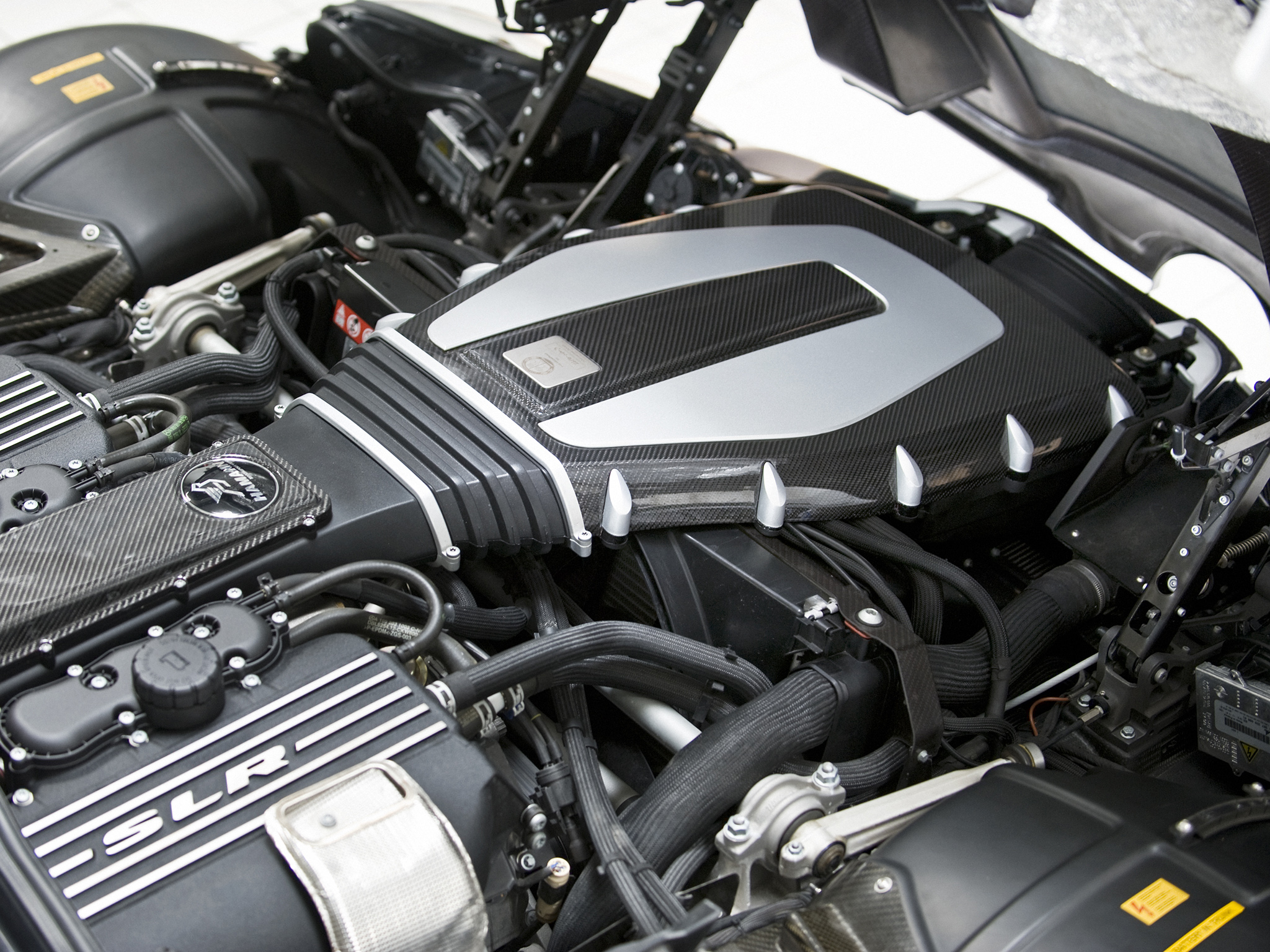 2009, Mercedes, Benz, Slr, Mclaren, Hamann, Volcano, Supercar, Tuning, Engine Wallpaper